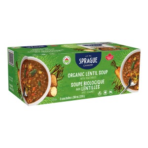 Organic Lentil and Vegetable Soup